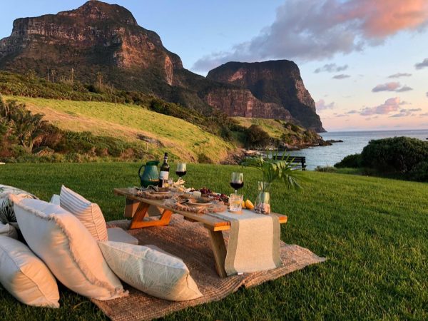 Small Group Picnic Love Lord Howe Island